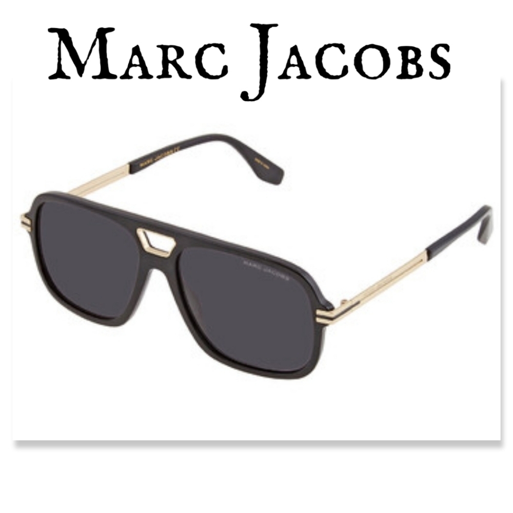 NWOT Authentic Marc Jacibs 415/S 2M2/IR with Hard Case And Dust Cloth